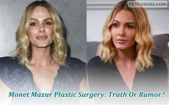 The Truth About Monet Mazur’s Plastic Surgery Rumors